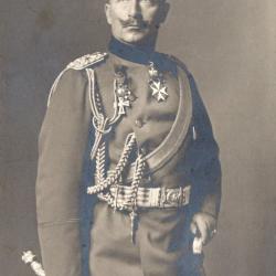 Carte Postale Kaiser Wilhelm II en Uniforme de Garde-Artillerie -N&deg;7809