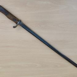 Ba&iuml;onnette allemande mod&egrave;le 1898 alter Art 98aA plaquette monobloc ww1 r&eacute;giment&eacute;e