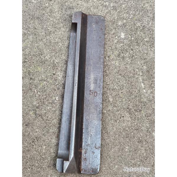 Planchette �l�vatrice Mauser 98 usin�e num�ro 50