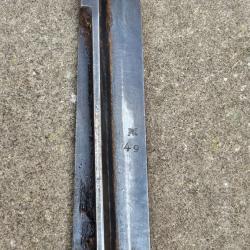 Planchette &eacute;l&eacute;vatrice Mauser 98k usin&eacute;e num&eacute;ro 49 WaA 214