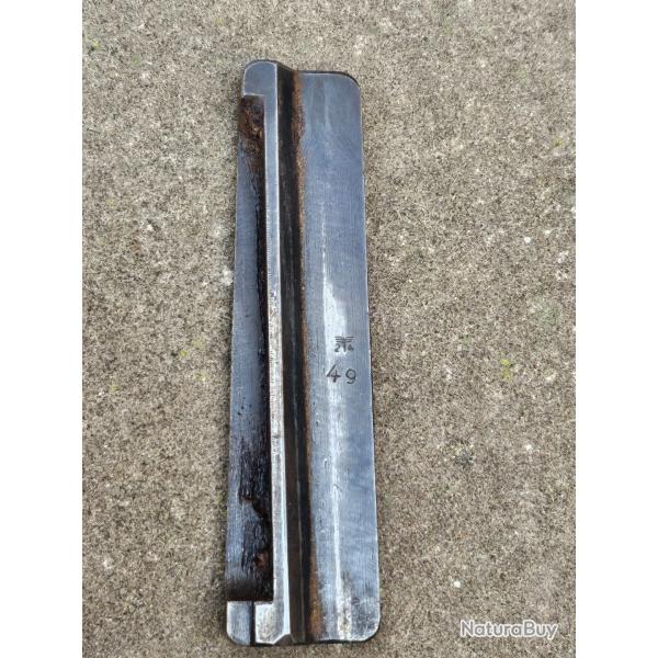 Planchette �l�vatrice Mauser 98k usin�e num�ro 49 WaA 214