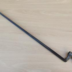 Baionnette su&eacute;doise mod&egrave;le 1860 &agrave; douille pour fusil m/1860 Su&egrave;de
