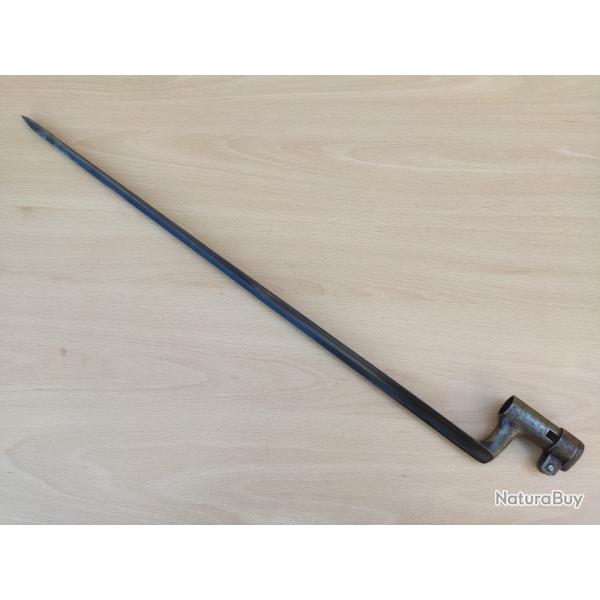 Baionnette su�doise mod�le 1860 � douille pour fusil m/1860 Su�de