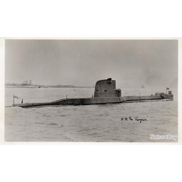 Photographie HMS H M S Turpin " T " Class Group 3EXP354 LUNCH -N�7816