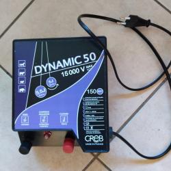 A SAISIR - Centrale de cloture &eacute;lectrique CREB DYNAMIC 50 15 000 volts TBE comme NEUVE