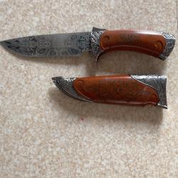 Couteau de chasse de chez &laquo;&nbsp;ma&icirc;tre coutelier&nbsp;&raquo;