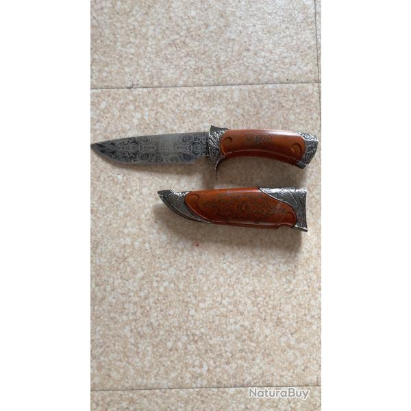 Couteau de chasse de chez ��ma�tre coutelier��