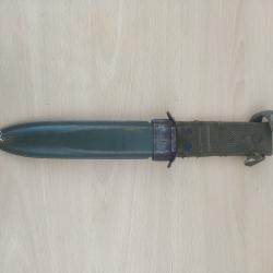 Fourreau poignard US am&eacute;ricain US M3 BMCO US M8 ww2 paratrooper parachutiste usa