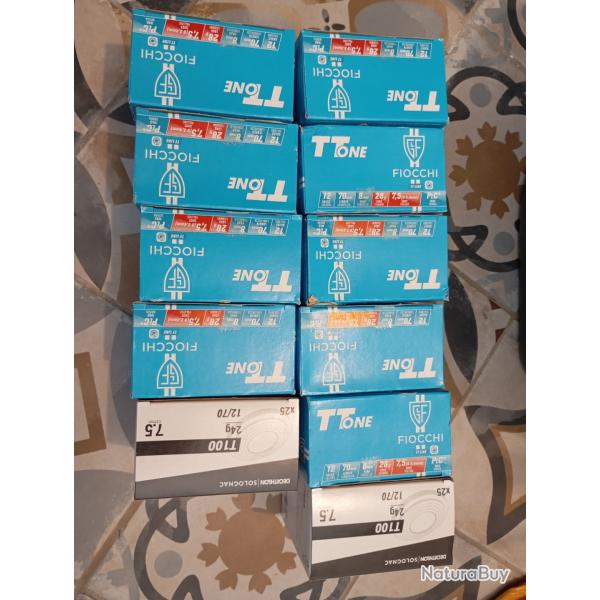 Munitions calibre 12