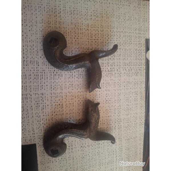 Chien pour fusil a broche