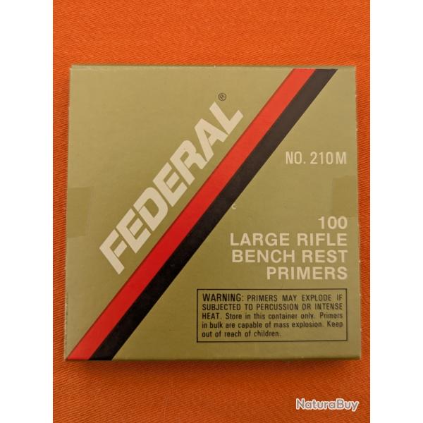 Amorces large rifle 210M