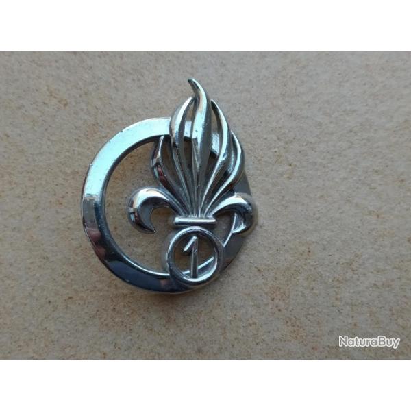 INSIGNE DE BERET LEGION ETRANGERE 1 REGIMENT ETRANGER CAVALERIE  1REC