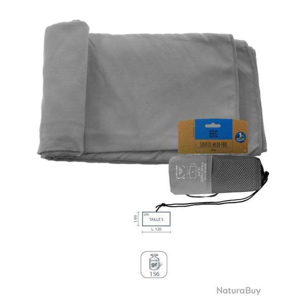 Serviette Microfibre Elementerre OUFA_S 60x120
