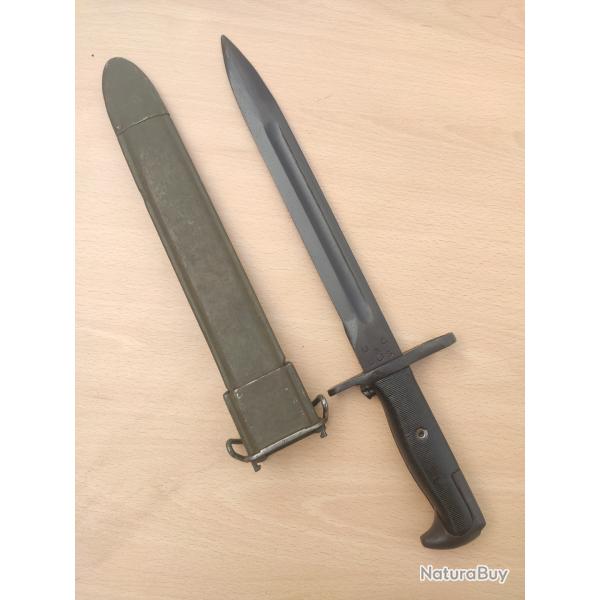 Ba�onnette US pour fusil M1 Garand UFH WW2 usa seconde guerre r� utilisation grecque