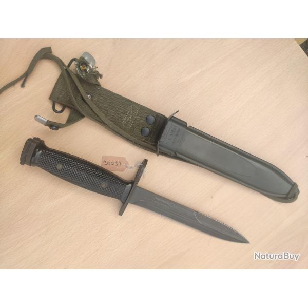 Ba�onnette US pour fusil M16 de fabrication Colt sous licence en Allemagne de l'ouest