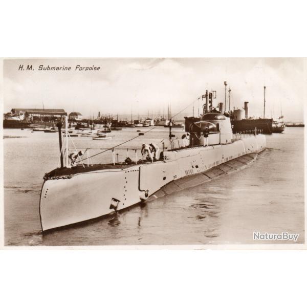 Carte postale sous-marin H.M.S. Porpoise -N�7825
