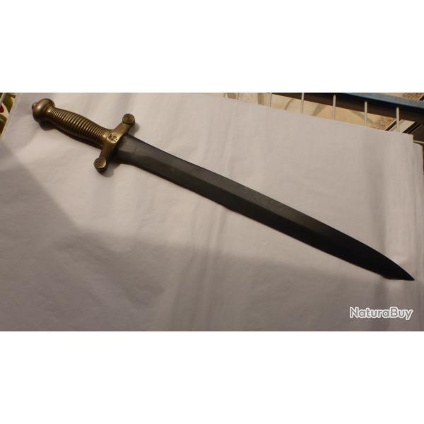GLAIVE DE TROUPE A PIEDS MODELE 1831 r�alis� par TALABOT � PARIS