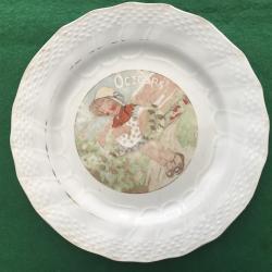 TRES ANCIENNE ASSIETTE ORCHIES