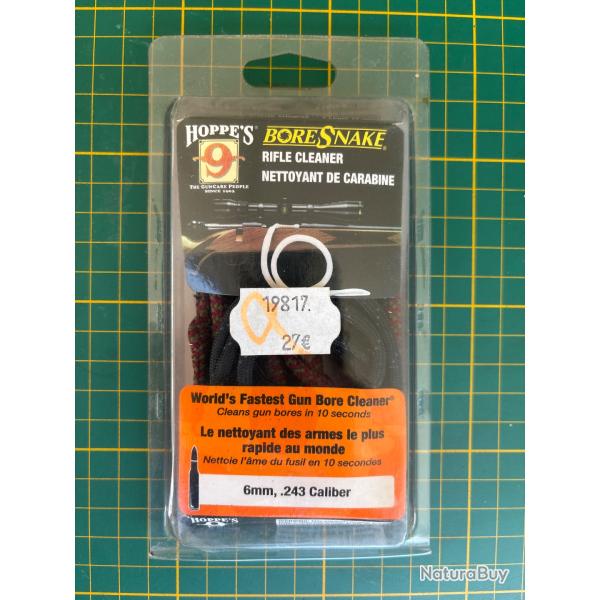 Nettoyage Boresnake Cal 6mm .243