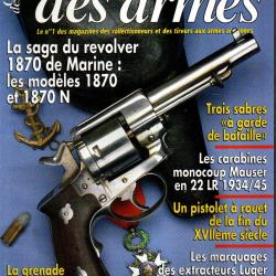 gazette des armes 306, marquages extracteurs luger, 1870 de marine part 2, pm yougoslave m 49 et m 5