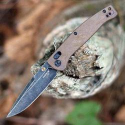 Couteau Hogue Mysto Lame Clip Point Acier CPM MagnaCut Manche Richlite/Topo ABLE Lock USA HO24453