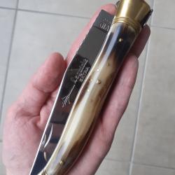 Grand couteau Laguiole g&eacute;ant Arbalete Extra G David 440