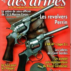 gazette des armes 384, ak 47 type 3, revolver perrin part 1, sabres cent gardes, pistolet simson 192