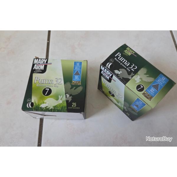 Lot cartouche mary arm