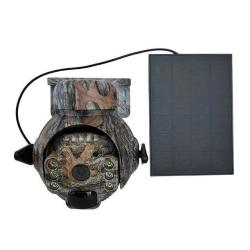 Cam&eacute;ra Chasse 4G PTZ360&deg; 4MP Solaire Camouflage Vision Nocturne Notice Fran&ccedil;ais +Support Technique