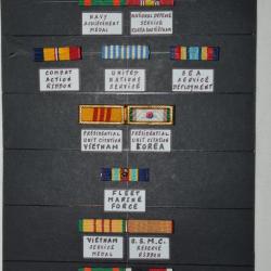MEDAILLES AMERICAINES MARINE'S CORPS (USMC)-POST 2&deg;WW-RAPPELS DECORATIONS-GUERRE DE COREE