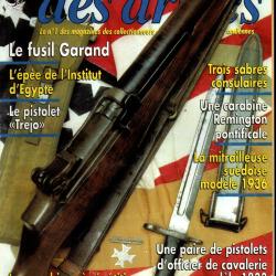 gazette des armes 307 , garand part 1, le trejo, remington pontificale, mitrailleuse su&eacute;doise 1936,