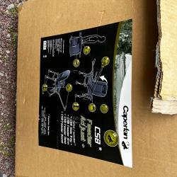 Si&egrave;ge Caperlan Feeder adjust +