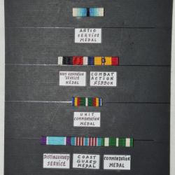 MEDAILLES AMERICAINES COAST GUARD (GARDES C&Ocirc;TES US)-POST GUERRE-RAPPEL MEDAILLE-COREE-VIETNAM