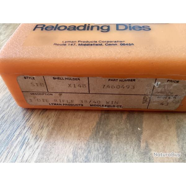 Jeu d'outils 38 40 win lyman