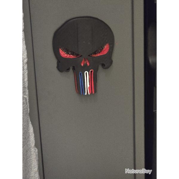 3D Punisher Logo Emblem