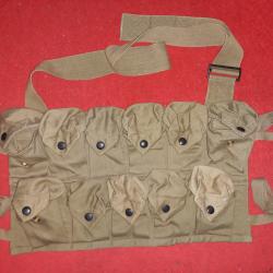 US porte grenade toile od sangle et pression present marquage grande guerre 1914 / 1918