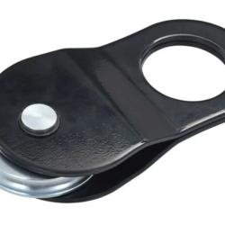 Moufle mobile acier noir 10 tonnes 130x48x262 mm poulie traction