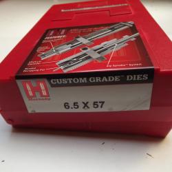 Jeu de 2 outils Hornady cal 6.5x57