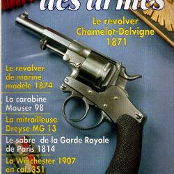gazette des armes 252, chamelot delvigne 1871, mitrailleuse dreyse mg 13, winchester 1907,