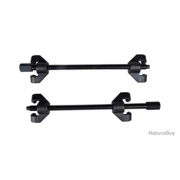Pince compresseur ressort voiture acier carbone 90-370 mm d�montage s�curis�