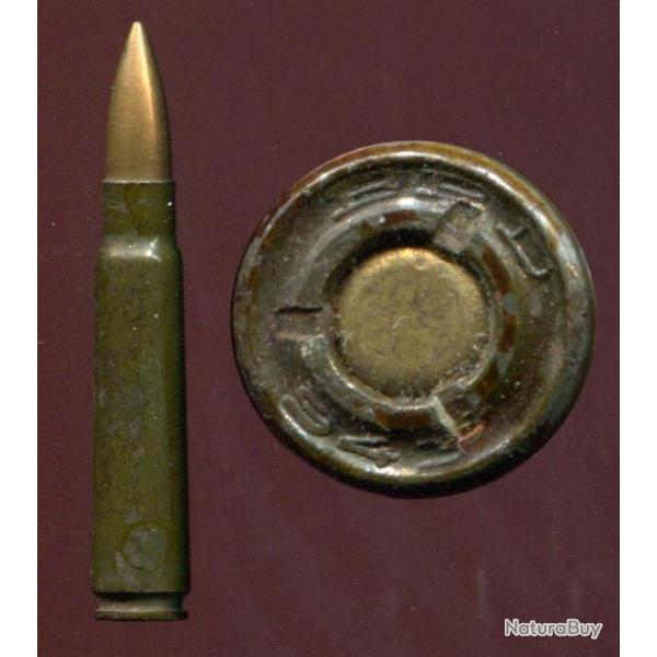 8 x 59 Breda Italie  -  marquage : BDP 1943 - �tui acier - balle cuivre pointue