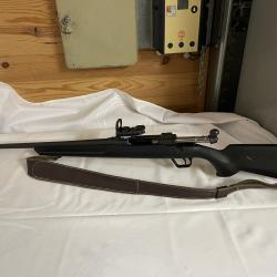 Carabine &agrave; verrou Calibre 30-06 SAVAGE AXIS GAUCHER + Point rouge PANORAMA MK-III