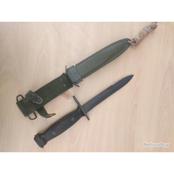 Ba�onnette US pour fusil M16 de fabrication GEN CUT USA Vietnam