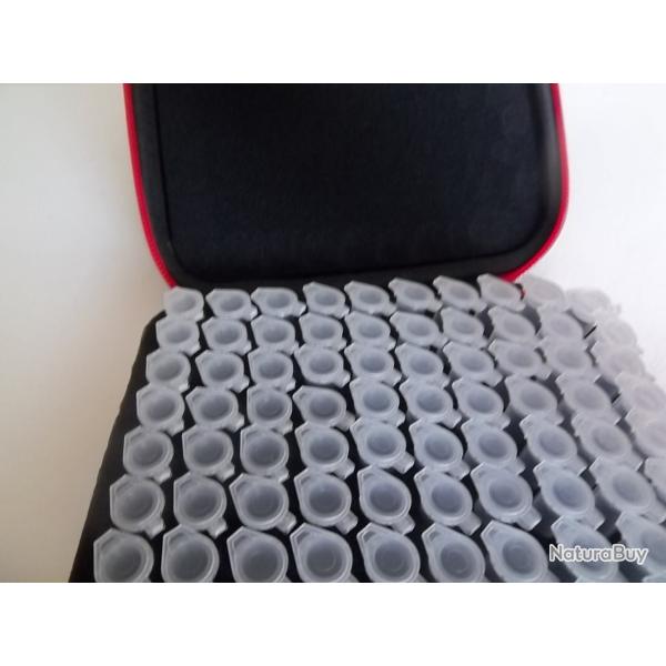 Dosettes transport poudre noire