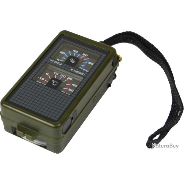 Petite boussole multifonctionnelle avec 10 fonctions