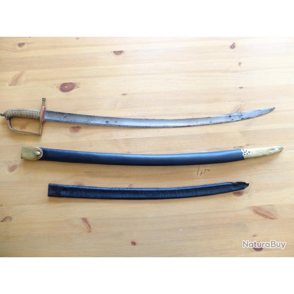 SABRE BRIQUET DMOD�LE 1767/82 r�volutionnaire/Consulat/Empire