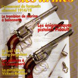 gazette des armes 244, l'armement du fantassin allemand 14-18, r&eacute;volvers pidault, fm 24/29 accessoir