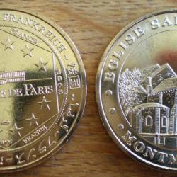 Medaille Montmartre Eglise Saint Pierre par Monnaie de Paris 2008