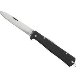 COUTEAU OTTER MERCATOR 11CM NOIR CARBONE