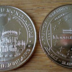 Medaille du Sacre Coeur de Montmartre Sanctuaire Jubilaire par Monnaie de Paris 2009